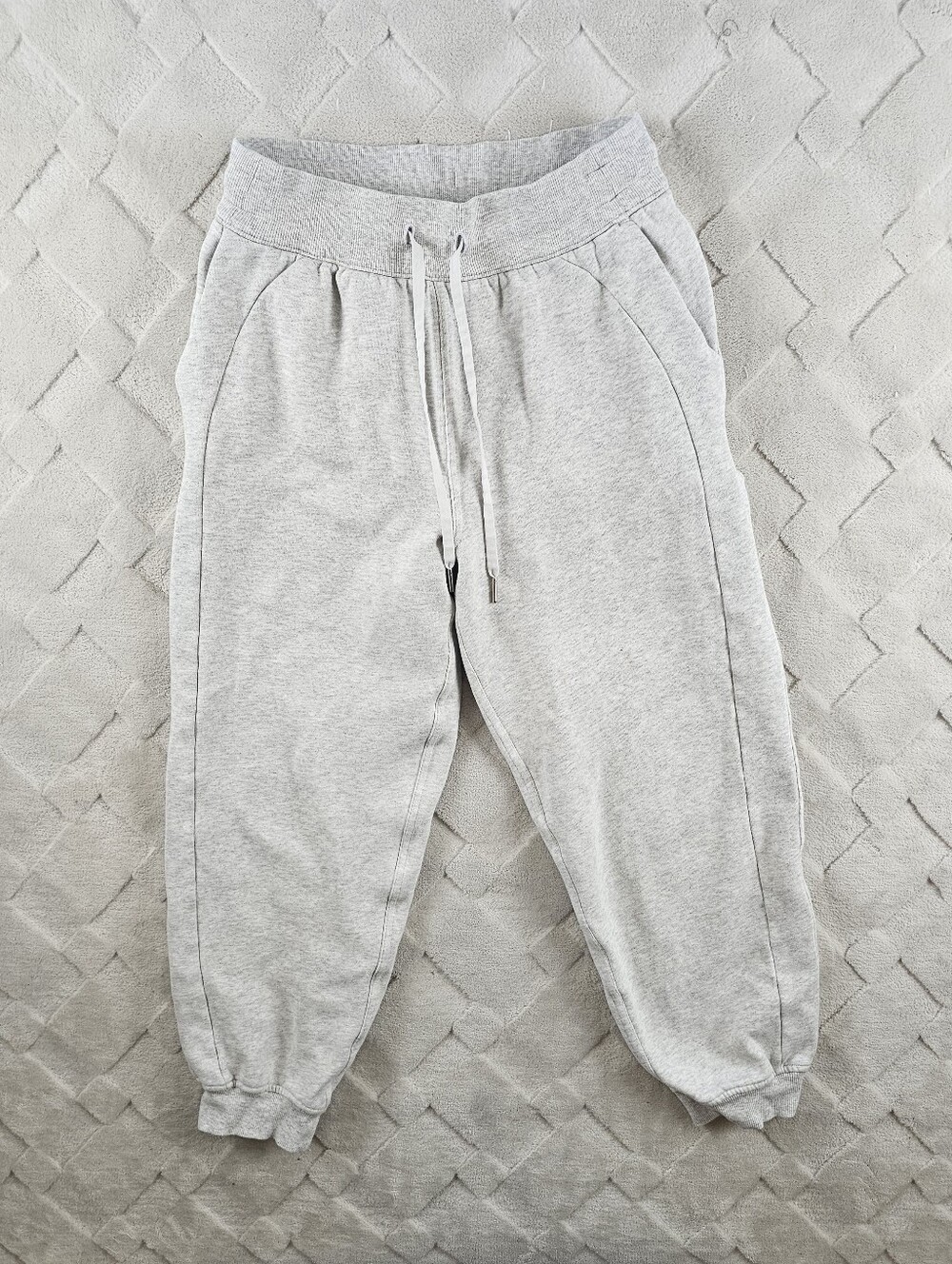 lululemon Scuba High-Rise Relaxed Jogger Womens 6 Gray Gym Yoga Lounge Casual